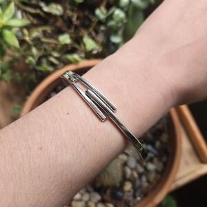Vintage Silver Bangle Bracelet